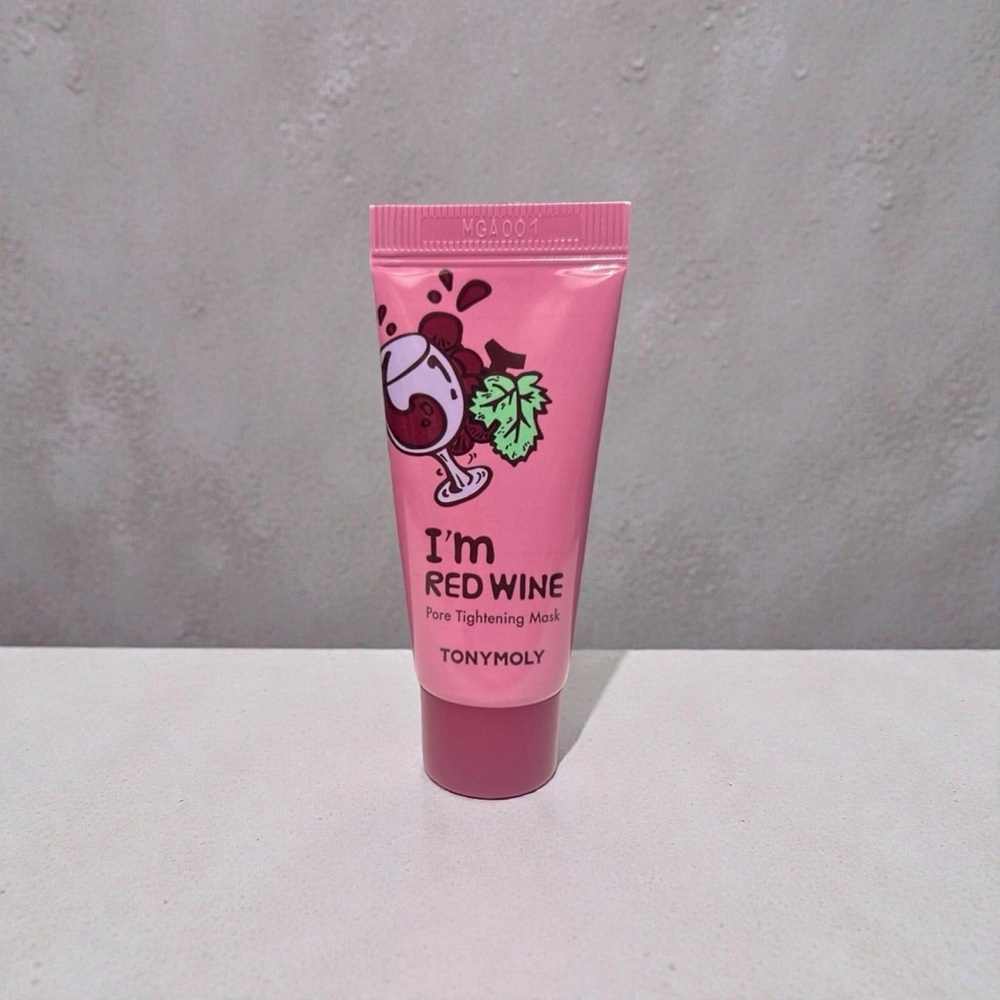 5️⃣ Tony Moly I’m Red Wine 🍷 Pore Tightening Mask Or 5/25